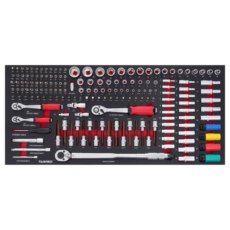 Sildiga PERFORMANCE tööriistakast, 172 osa.