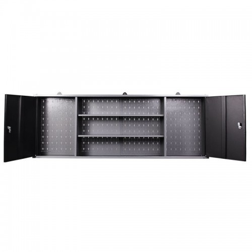 Töökojakapp 160 cm Schwarz