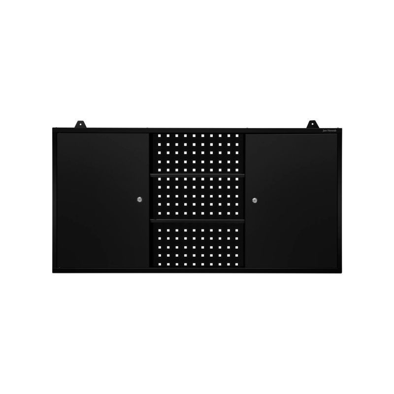 Must metallist rippkapp garaaži ja töökoja jaoks BEN 1200 x 600 x 200 mm