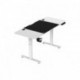 Reguleeritava kõrgusega kirjutuslaud ROB, 1400 x 720 x 600 mm, valge