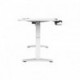 Suur tõstelaud Ella, 1600 x 720 x 750 mm, valge