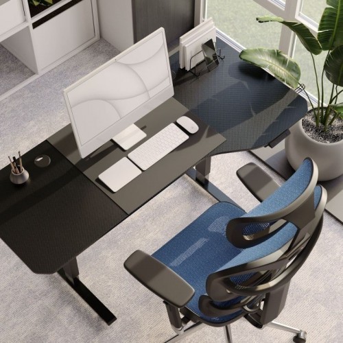 Suur seisulaud Ella, 1600 x 720 x 750 mm, must