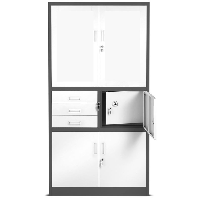 JAN NOWAK metallist kontorikapp seifiga FILIP II: antratsiitvalge