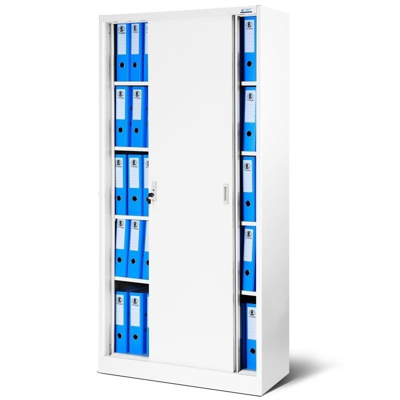 JAN NOWAK metallist kontorikapp lükandustega KUBA: valge