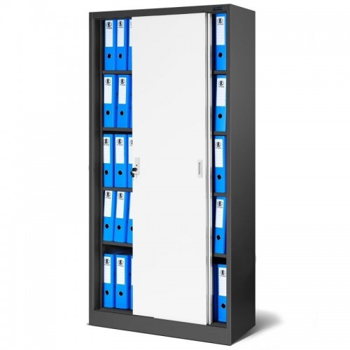 JAN NOWAK metallist kontorikapp lükandustega KUBA: antratsiitvalge