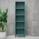 Kõrge raamaturiiul MARIO, 500 x 1800 x 350 mm, moodne: mereroheline