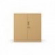 Madal kontorikapp BEATA, 900 x 930 x 400 mm, värske stiil: beež