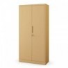 Lukustatav kontorikapp JAN, 900 x 1850 x 400 mm, värske stiil: beež