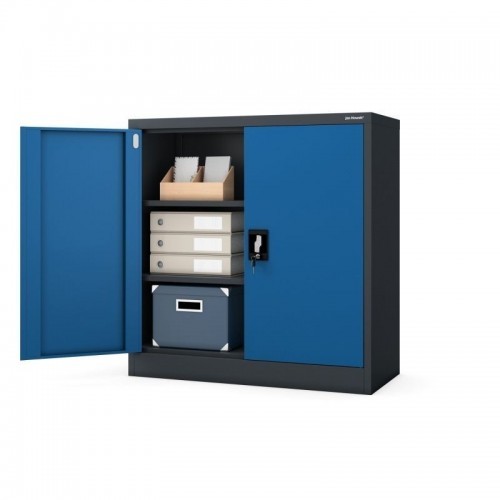 Metallkapp ustega BEATA, 900 x 930 x 400 mm, antratsiitsinine