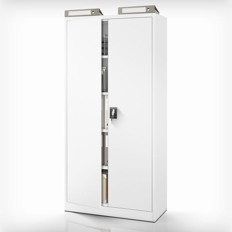 Metallist dokumendikapp JAN, 900 x 1850 x 400 mm, hall