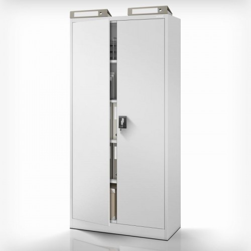 Metallist dokumendikapp JAN H, 900 x 1950 x 400 mm, hall