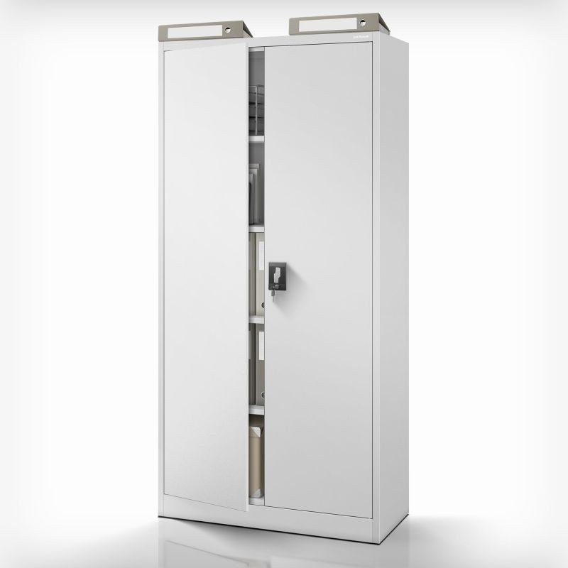 Metallist dokumendikapp JAN H, 900 x 1950 x 400 mm, hall