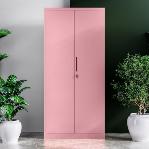 JAN H isiklik dokumendikapp, 900 x 1950 x 400 mm, Fresh Style: puudriroosa