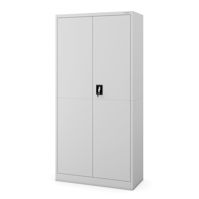 JAN metallist kontorikapp, 900 x 1850 x 400 mm, Smart: hall