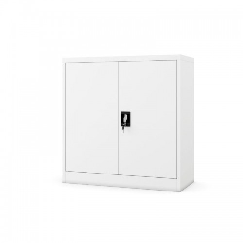 BEATA metallkapp riiulitega, 900 x 930 x 400 mm, valge