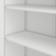 BEATA metallkapp riiulitega, 900 x 930 x 400 mm, valge