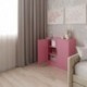 BEATA riiul, 900 x 930 x 400 mm, Fresh Style: puudriroosa