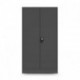 TOMASZ metallist kontorikapp, 900 x 1850 x 450 mm, antratsiithall