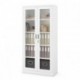Klaasist ravimikapp, meditsiiniline vitriin Amelia, 900 x 1850 x 400 mm, valge
