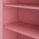AMELIA vitriinikapp, 900 x 1850 x 400 mm, Fresh Style: puudriroosa