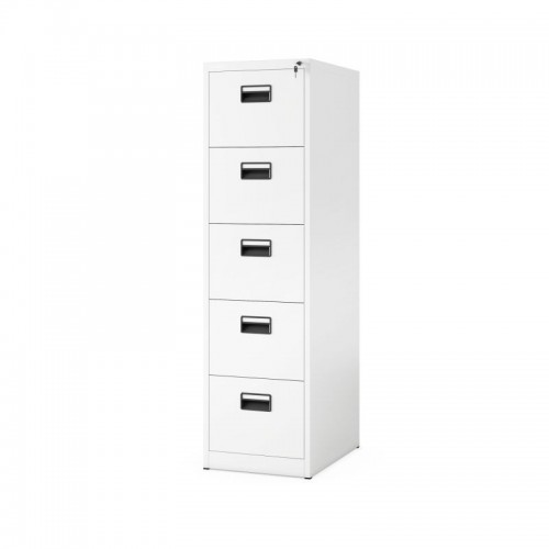 Metallist dokumendikapp SARA V5, 460 x 1630 x 620 mm, valge