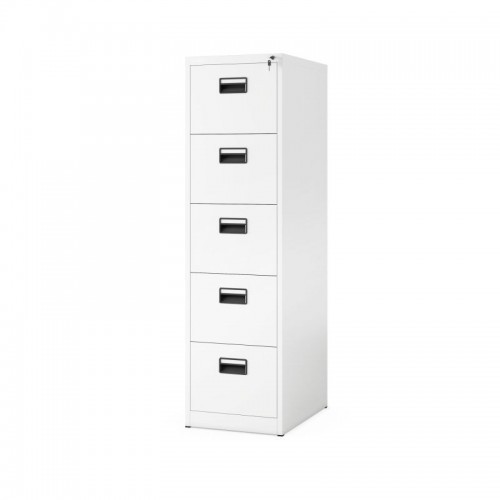 Metallist dokumendikapp SARA V5, 460 x 1630 x 620 mm, valge