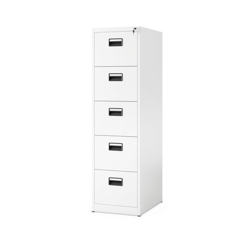 Metallist dokumendikapp SARA V5, 460 x 1630 x 620 mm, valge