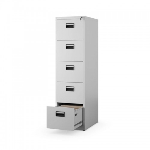 Metallist dokumendikapp SARA V5, 460 x 1630 x 620 mm, hall