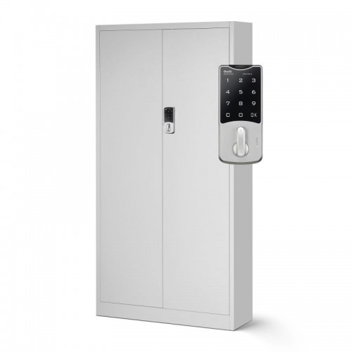 Metallist dokumendikapp Daniel, 900 x 1850 x 400 mm, hall