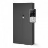 Metallist dokumendikapp Daniel, 900 x 1850 x 400 mm, antratsiithall