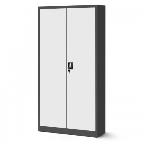 JAN metallist dokumendikappide komplekt, 4 osa, 900 x 1850 x 400 mm, antratsiitvalge