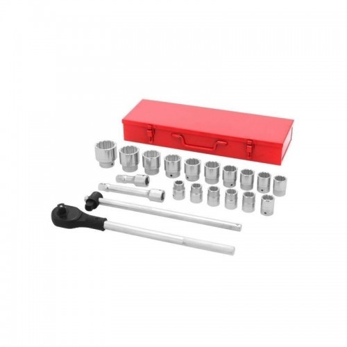 Padrunvõtmete komplekt 3/4" (19 tk)