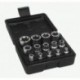 Torx padrunvõtmete komplekt 1/2", 3/8", 1/4" E4-E24 14 tk.
