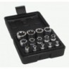 Torx padrunvõtmete komplekt 1/2", 3/8", 1/4" E4-E24 14 tk.
