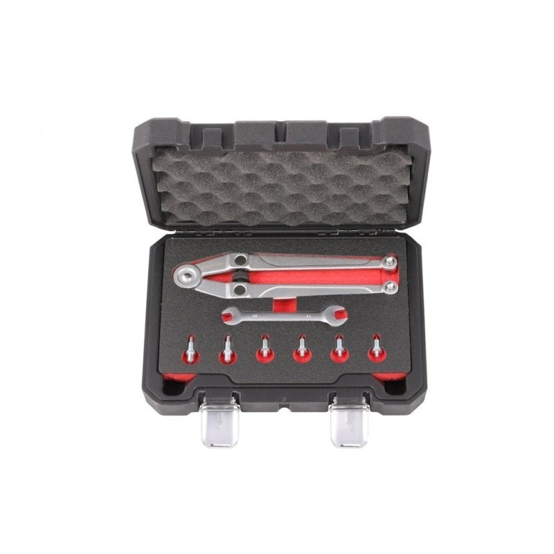 Reguleeritav mutrivõti ülemiste aukudega mutrite jaoks