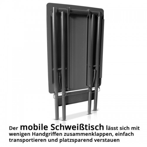 Keevituslaud FWT-890 ST, 890 x 595 mm, 100 kg