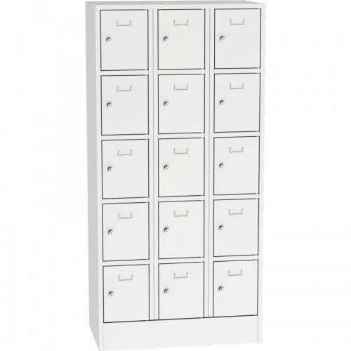 Metallist kapp lukustatavate kastidega