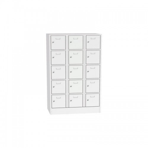 Metallist kapp lukustatavate kastidega