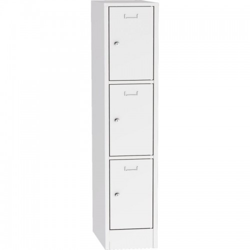 Metallist kapp lukustatavate kastidega