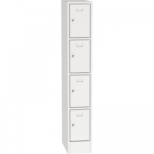 Metallist kapp lukustatavate kastidega