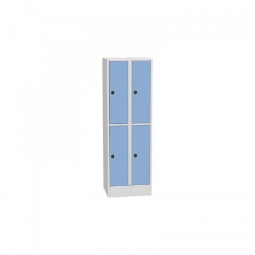 Horisontaalselt jagatav garderoob kompaktlaminaatukstega