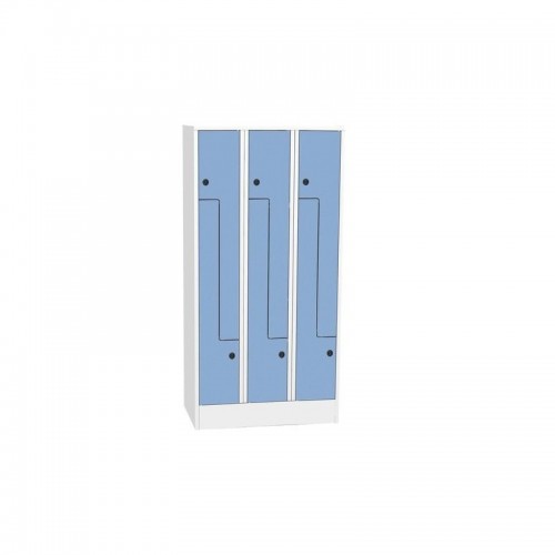 Ruumisäästlik garderoob "Z" kompaktlaminaatukstega