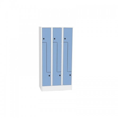 Ruumisäästlik garderoob "Z" kompaktlaminaatukstega