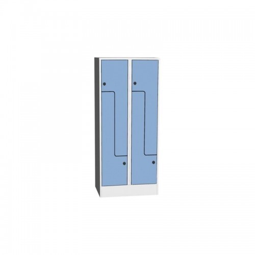 Ruumisäästlik garderoob "Z" kompaktlaminaatukstega