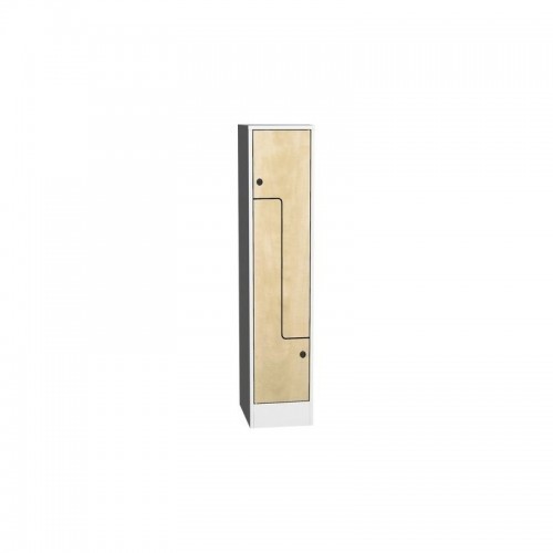 Ruumisäästlik kapp "Z" lamineeritud ustega