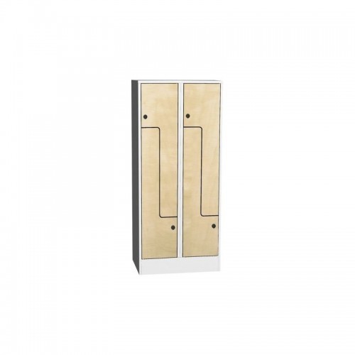 Ruumisäästlik kapp "Z" lamineeritud ustega