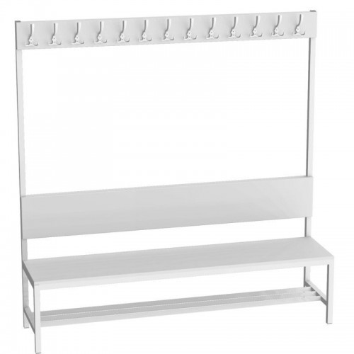 Riidepuudega riietuspink