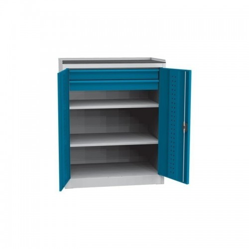 Universaalne töökojakapp DVB perforatsiooniga, 2 sahtli ja 2 riiuliga