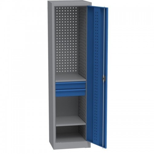 Universaalne töökojakapp (505 mm) DVB perforatsiooniga, 2 sahtli ja 2 riiuliga