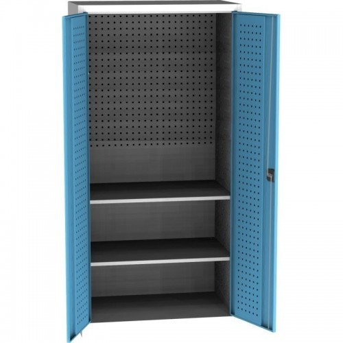 Tugev SPD universaalne töökojakapp DVB perforatsiooni ja 2 riiuliga